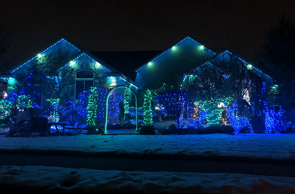 programable Christmas lights